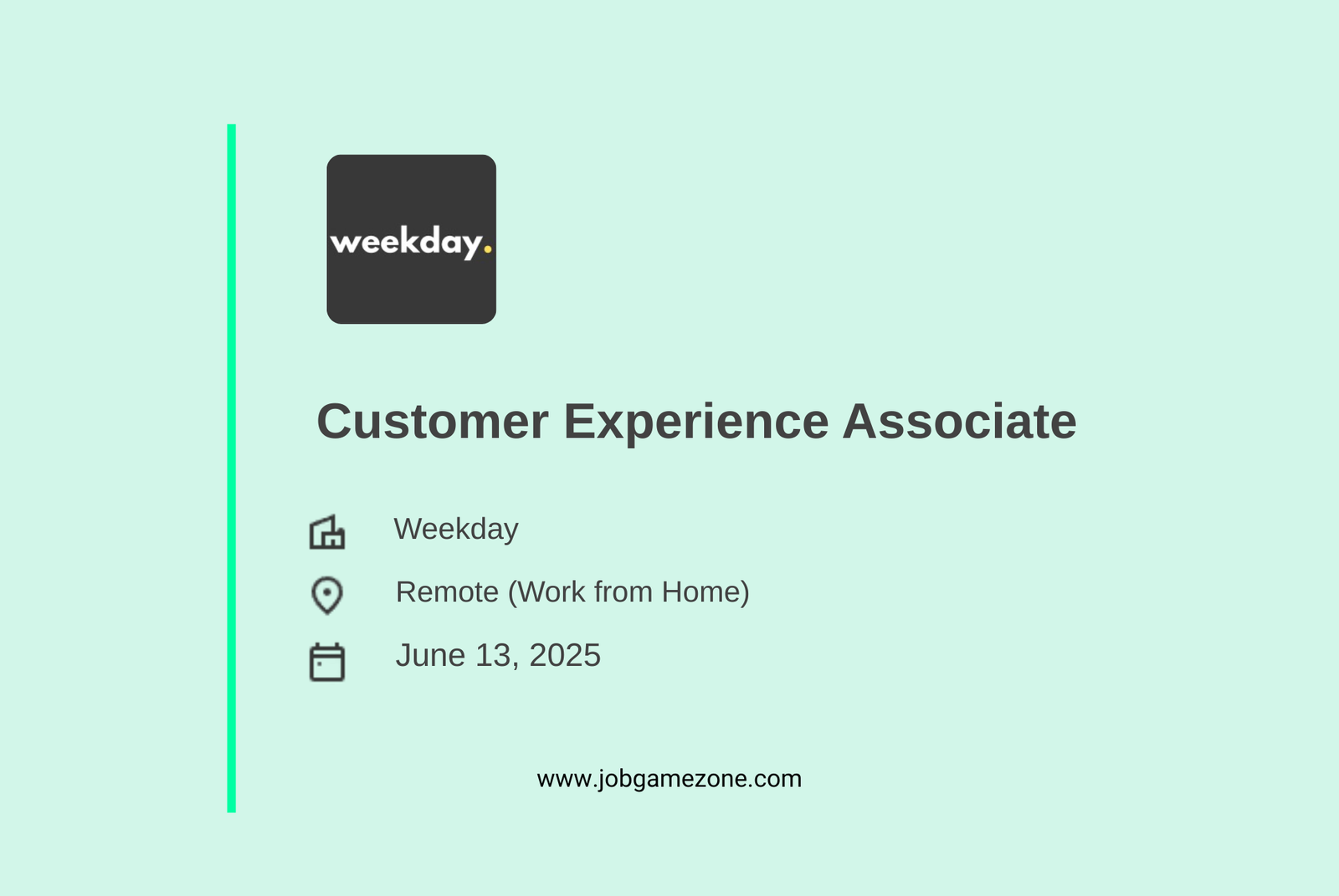 Weekday Work from Home Job 2025 | Customer Success Analyst Role for Freshers